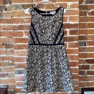 Floral Three Pink Hearts dress